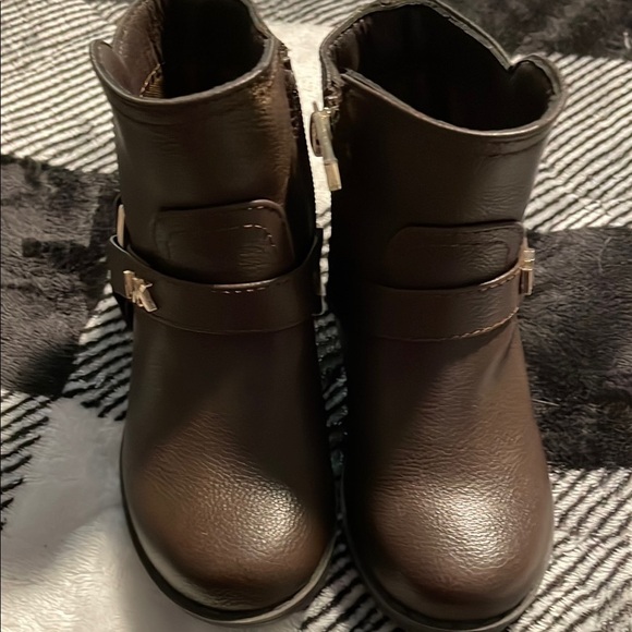 Michael Kors Brown Ankle Boots Baby boots fall winter kids - Picture 3 of 6